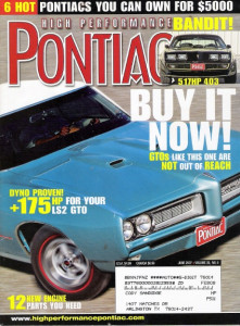 HIGH PERFORMANCE PONTIAC 2007 JUNE - LS2 GRUNT, SHAKER